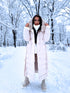 Long coat "CLIMATE ZONE" FC7529 - light beige PRE-ORDER